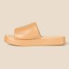imageAmazon Essentials Womens Slide Flatform SandalCamel