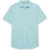 imageAmazon Essentials mens Shortsleeve Regularfit Stretch Poplin ShirtAqua Blue