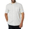 imageAmazon Essentials mens Shortsleeve Regularfit Stretch Poplin ShirtLight Blue Bird Print