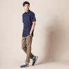 imageAmazon Essentials mens Shortsleeve Regularfit Stretch Poplin ShirtNavy