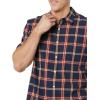 imageAmazon Essentials mens Shortsleeve Regularfit Stretch Poplin ShirtNavy Red Plaid