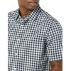 imageAmazon Essentials mens Shortsleeve Regularfit Stretch Poplin ShirtNavy White Gingham
