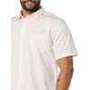 imageAmazon Essentials mens Shortsleeve Regularfit Stretch Poplin ShirtPink