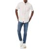imageAmazon Essentials mens Shortsleeve Regularfit Stretch Poplin ShirtPink