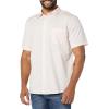 imageAmazon Essentials mens Shortsleeve Regularfit Stretch Poplin ShirtPink
