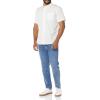 imageAmazon Essentials mens Shortsleeve Regularfit Stretch Poplin ShirtWhite
