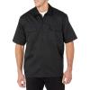 imageAmazon Essentials Button Up Shirt for Men ShortSleeve Stain and WrinkleResistantBlack