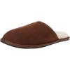 imageAmazon Essentials Cozy Slippers House Shoes for MenDark Toffee Brown Microsuede