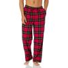 imageAmazon Essentials Mens Breathable Flannel Pajama Pant Available in Big ampamp TallCherry Red Black Plaid