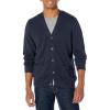 imageAmazon Essentials Mens Cotton Cardigan SweaterNavy