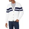 Navy White Rugby Stripe