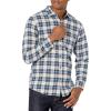 Blue Brown Plaid