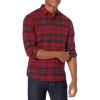 Navy Red Plaid