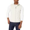 imageAmazon Essentials Mens FullZip Polar Fleece Vest Available in Big ampamp TallOatmeal Heather