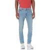 imageAmazon Essentials Mens Jeans SkinnyFit Comfort Stretch Formerly GoodthreadsLight Blue