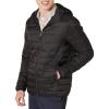 imageAmazon Essentials Mens Lightweight WaterResistant Packable Hooded Puffer JacketBlack