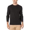 imageAmazon Essentials Mens Long Sleeve SlimFit Waffle ShirtBlack