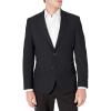 imageAmazon Essentials Mens LongSleeve ButtonFront SlimFit Stretch BlazerBlack
