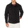 imageAmazon Essentials Mens LongSleeve Polar Fleece Shirt Jacket for WinterBlack
