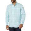 Light Blue White Medium Plaid