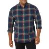 Navy Red Teal Blue Plaid