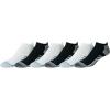 imageAmazon Essentials Mens Low Cut Tab Socks  Performance Zone Comfortable Cushion Athletic 6 PairsBlackWhite