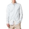 imageAmazon Essentials Mens Oxford Shirt SlimFit Stretch LongSleeve Button UpLight Grey