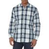 White Navy Large Plaid
