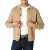 imageAmazon Essentials Mens RelaxedFit Collared Cardigan SweaterCamel Heather
