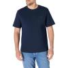 imageAmazon Essentials Mens RelaxedFit Heavyweight Cotton Pocket TShirtNavy