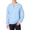 imageAmazon Essentials Mens RelaxedFit Knit Polo SweaterPowder Blue