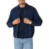 imageAmazon Essentials Mens RelaxedFit Lightweight Stretch ZipUp Bomber JacketNavy
