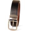 imageAmazon Essentials Mens Reversible Dress BeltBlackChestnut Brown