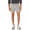 imageAmazon Essentials Mens SlimFit 5quot Lightweight Comfort Stretch Oxford Shorts Previously GoodthreadsMetallic Silver
