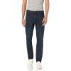 imageAmazon Essentials Mens SlimFit Jeans  Comfort Stretch Straight Previously GoodthreadsBlue Black Vintage