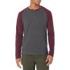 Charcoal Heather/Burgundy