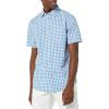Light Blue White Gingham