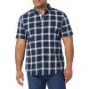 Navy White Buffalo Plaid