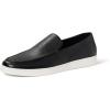 imageAmazon Essentials Mens Slipon Loafer SneakersBlack Faux Leather