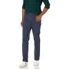imageAmazon Essentials Mens StraightFit 5Pocket Comfort Stretch Chino Pant Previously GoodthreadsNavy