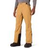 imageAmazon Essentials Mens Waterproof Insulated Snow Ski PantBlack Gold Color Block