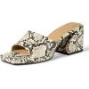Grey Faux Snakeskin