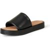 imageAmazon Essentials Womens Slide Flatform SandalBlack