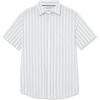Blue Grey White Stripe