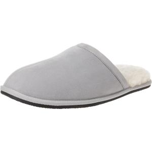 imageAmazon Essentials Cozy Slippers House Shoes for MenGrey Microsuede