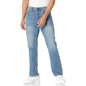 imageAmazon Essentials Jeans for Men Straight Fit BootcutLight Wash