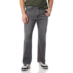 imageAmazon Essentials Jeans for Men Straight Fit BootcutWashed Grey