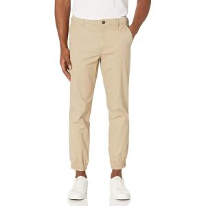 imageAmazon Essentials Joggers for Men Cotton SlimFit Comfortable StylishKhaki Brown