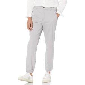 imageAmazon Essentials Joggers for Men Cotton SlimFit Comfortable StylishLight Grey
