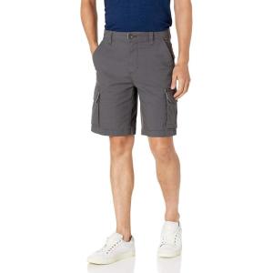 imageAmazon Essentials Mens 10 Lightweight Ripstop Stretch Cargo ShortDark Grey